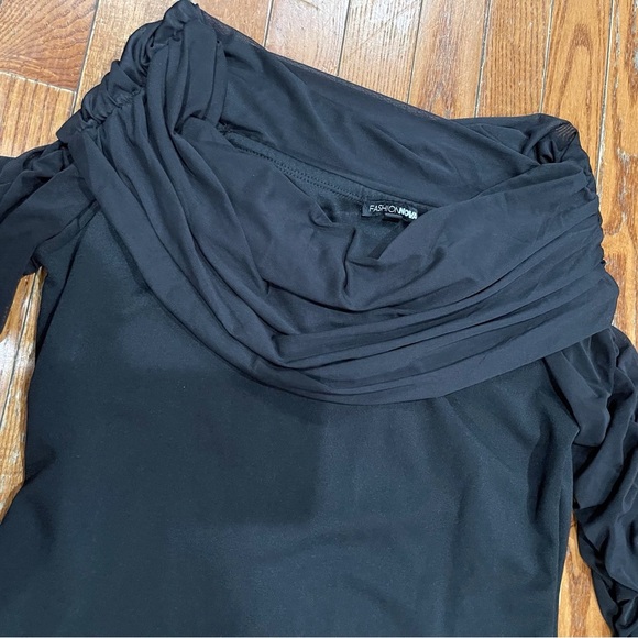 Fashion Nova Black Long Sleeve Dress - Picture 3 of 15